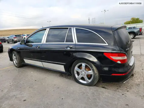 2011 Mercedes-Benz R 350 Bluetec VIN 4JGCB2FE4BA119958 фото 2