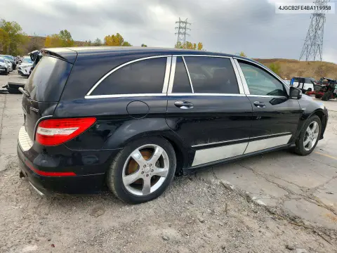2011 Mercedes-Benz R 350 Bluetec VIN 4JGCB2FE4BA119958 фото 3