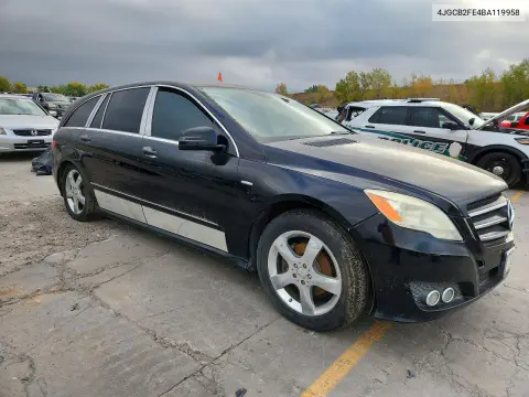 2011 Mercedes-Benz R 350 Bluetec VIN 4JGCB2FE4BA119958 фото 4