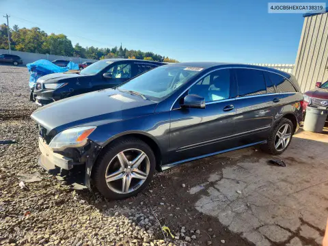 2012 Mercedes-Benz R 350 4Matic VIN 4JGCB5HEXCA138319 фото 1
