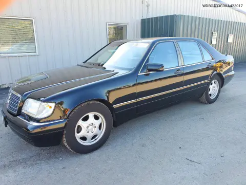 WDBGA33G3XA423017 — 1999 Mercedes S-Klasse, Естественный износ, фото до ремонта