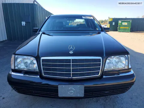 1999 Mercedes-Benz S 320 VIN WDBGA33G3XA423017 фото 5