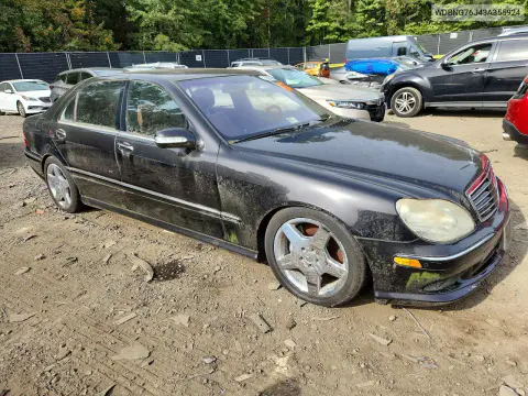 2003 Mercedes-Benz S 600 VIN WDBNG76J43A355924 фото 4