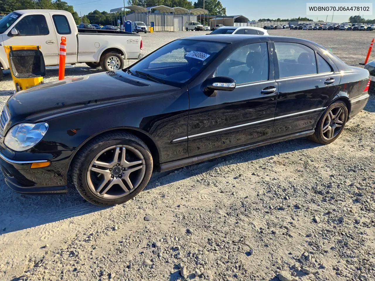 2006 Mercedes-Benz S 430 VIN WDBNG70J06A478102 фото 1