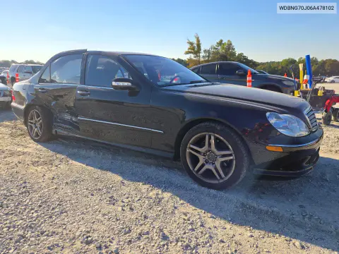 2006 Mercedes-Benz S 430 VIN WDBNG70J06A478102 фото 4