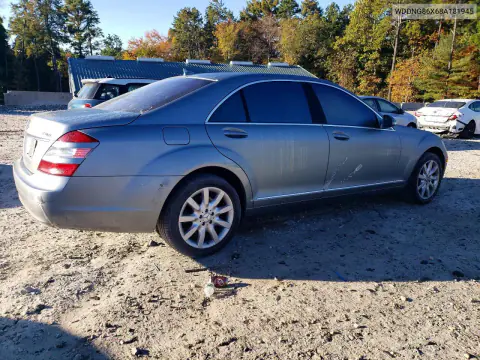 2008 Mercedes-Benz S 550 4Matic VIN WDDNG86X68A181945 фото 3