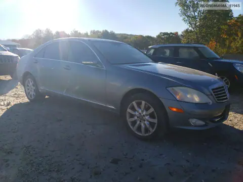 2008 Mercedes-Benz S 550 4Matic VIN WDDNG86X68A181945 фото 4