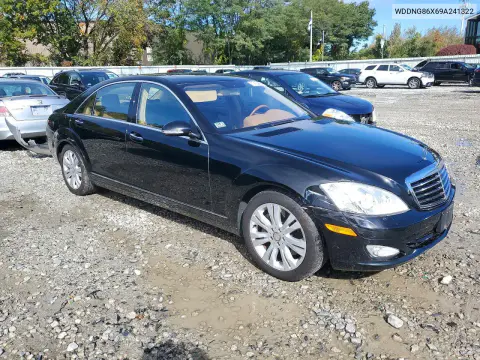 2009 Mercedes-Benz S 550 4Matic VIN WDDNG86X69A241322 фото 4