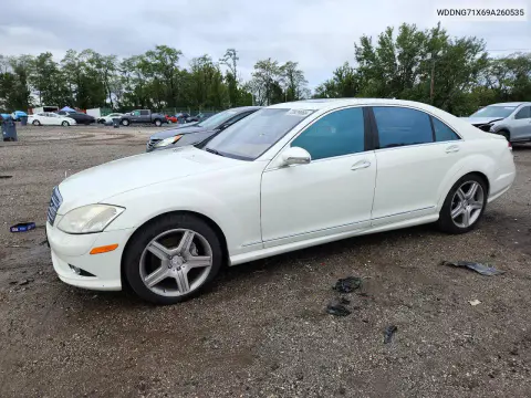 WDDNG71X69A260535 — 2009 Mercedes S-Klasse, Мелкие вмятины и царапины, фото до ремонта