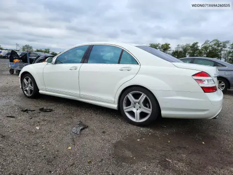 2009 Mercedes-Benz S 550 VIN WDDNG71X69A260535 фото 2