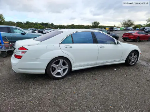 2009 Mercedes-Benz S 550 VIN WDDNG71X69A260535 фото 3