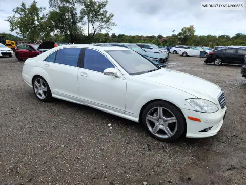 2009 Mercedes-Benz S 550 VIN WDDNG71X69A260535 фото 4