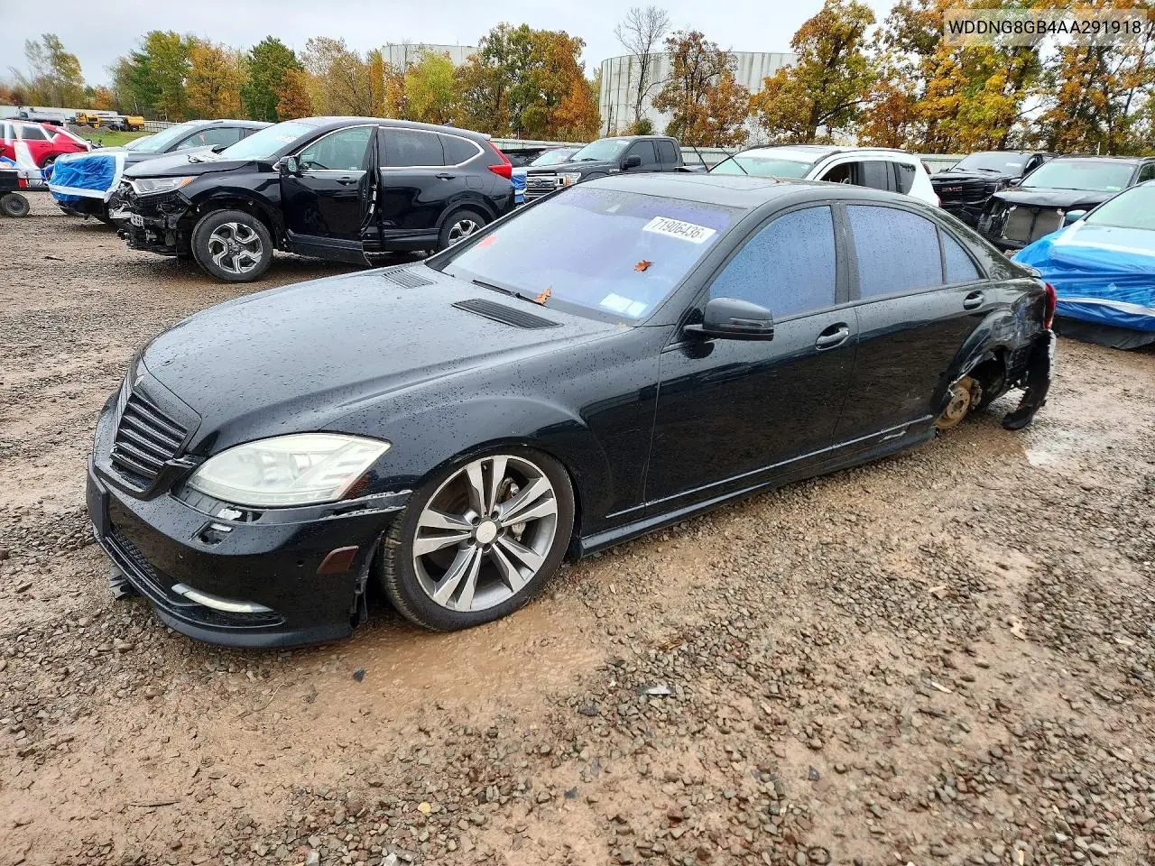 2010 Mercedes-Benz S 550 4Matic VIN WDDNG8GB4AA291918 фото 1
