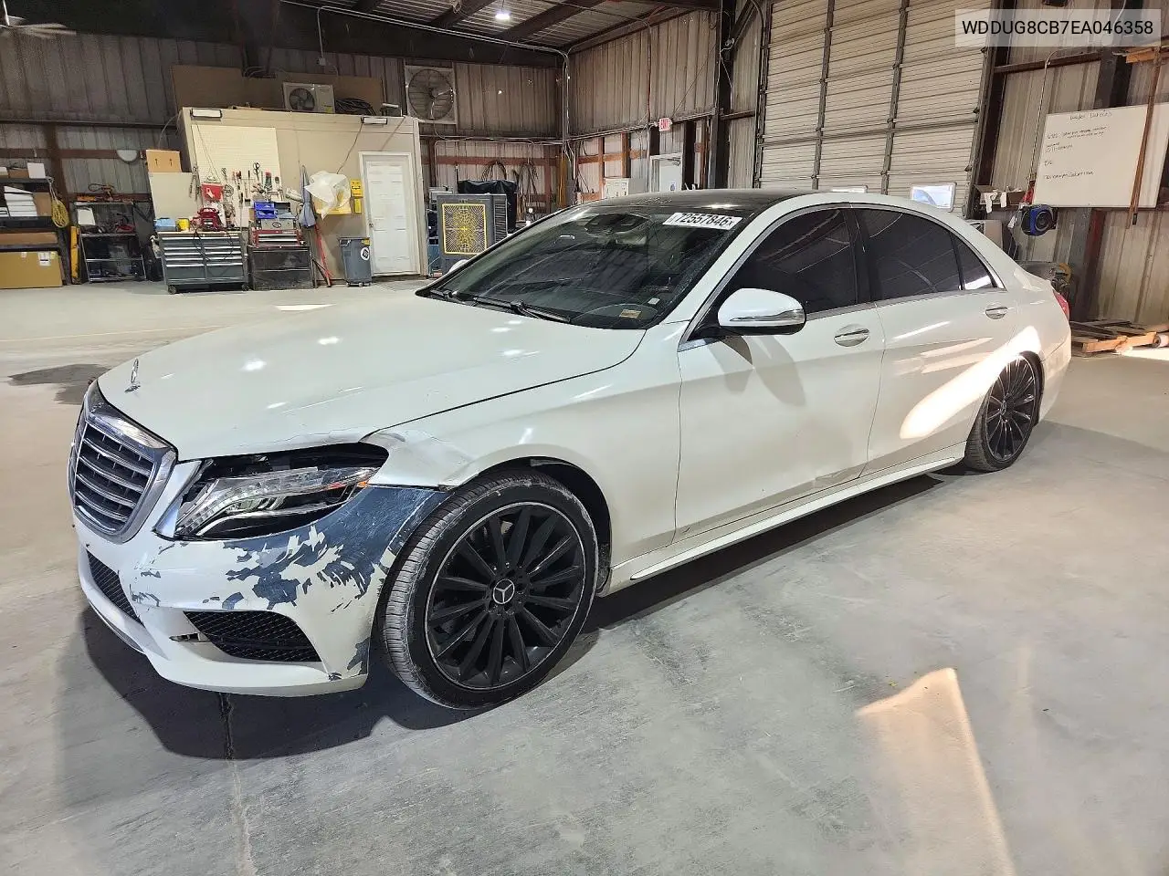 2014 Mercedes-Benz S 550 VIN WDDUG8CB7EA046358 фото 1