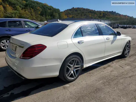 2015 Mercedes-Benz S-Class S550 VIN WDDUG8FBXFA123334 фото 3