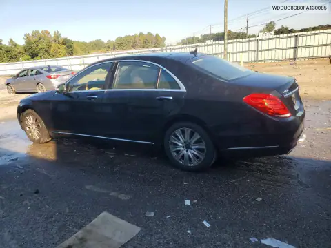 WDDUG8CB0FA130085 — 2015 Mercedes S-Klasse, фото 2 с аукциона Copart, Сторона