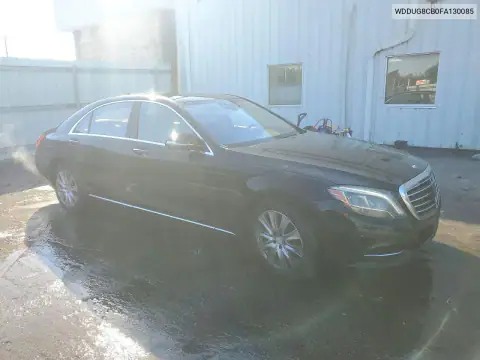 WDDUG8CB0FA130085 — 2015 Mercedes S-Klasse, фото 4 с аукциона Copart, Сторона