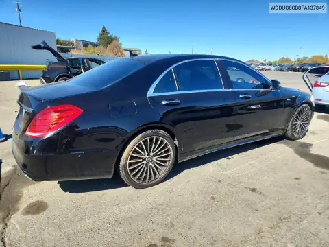 WDDUG8CB8FA137849 — 2015 Mercedes S-Klasse, фото 3 с аукциона Copart, Сторона