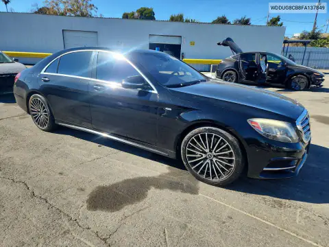 WDDUG8CB8FA137849 — 2015 Mercedes S-Klasse, фото 4 с аукциона Copart, Сторона
