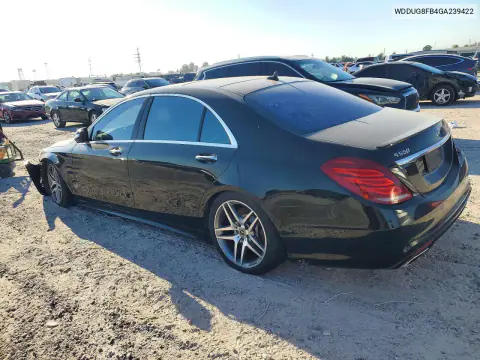 2016 Mercedes-Benz S 550 4Matic VIN WDDUG8FB4GA239422 фото 2
