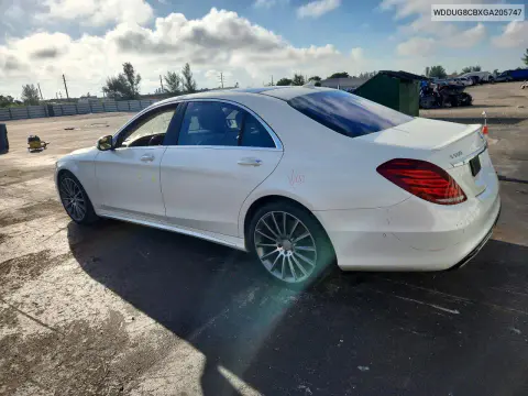 2016 Mercedes-Benz S 550 VIN WDDUG8CBXGA205747 фото 2