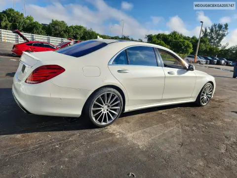 2016 Mercedes-Benz S 550 VIN WDDUG8CBXGA205747 фото 3