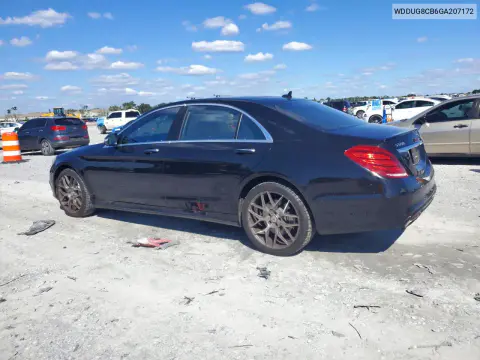 2016 Mercedes-Benz S 550 VIN WDDUG8CB6GA207172 фото 2