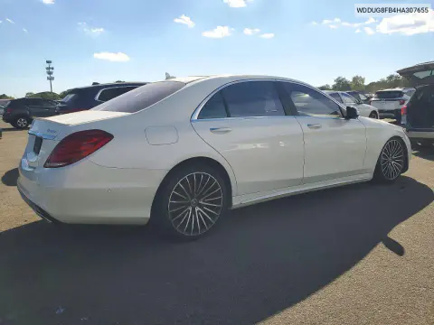 2017 Mercedes-Benz S 550 4Matic VIN WDDUG8FB4HA307655 фото 3