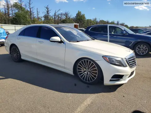 2017 Mercedes-Benz S 550 4Matic VIN WDDUG8FB4HA307655 фото 4