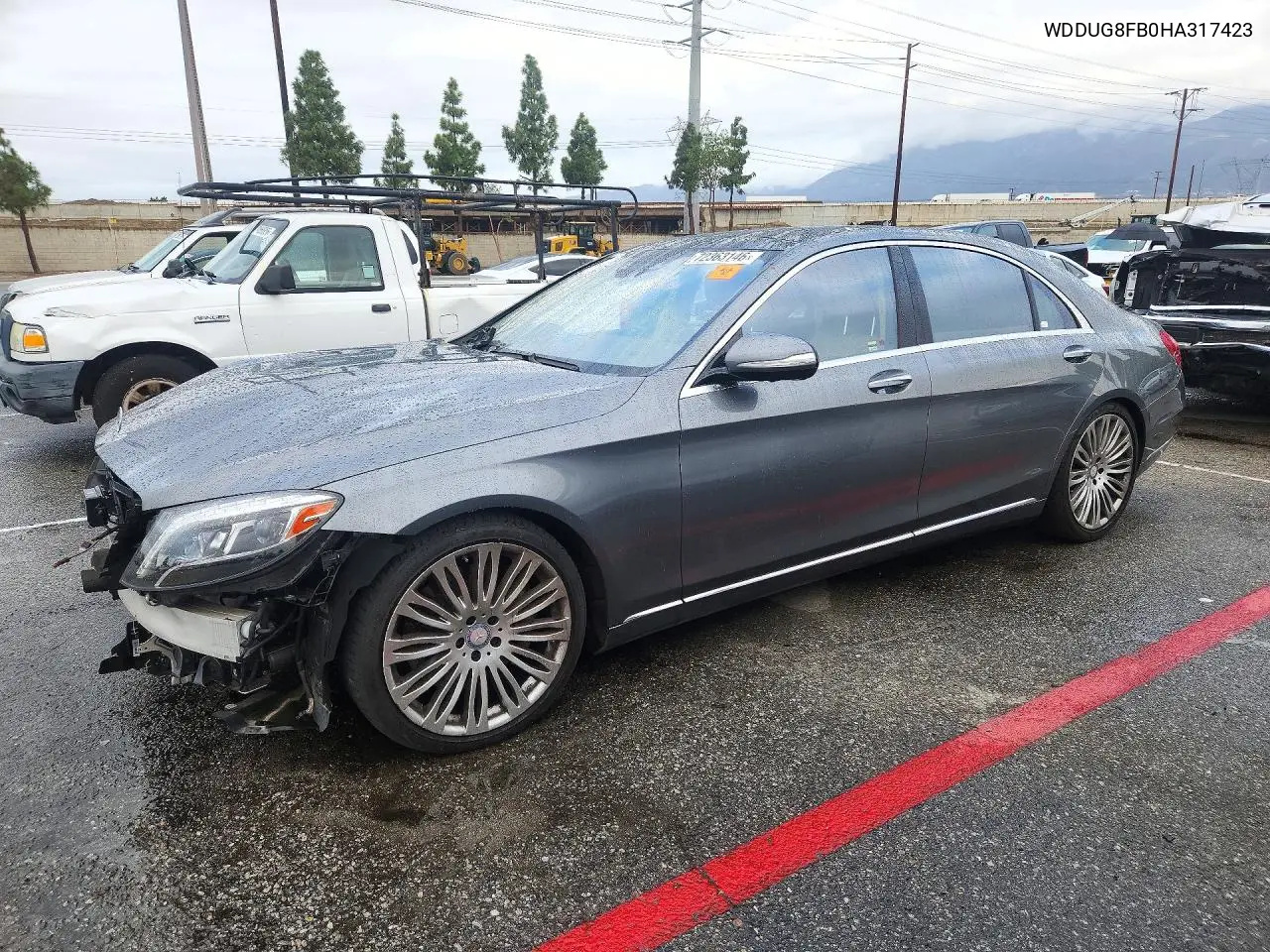 2017 Mercedes-Benz S 550 4Matic VIN WDDUG8FB0HA317423 фото 1