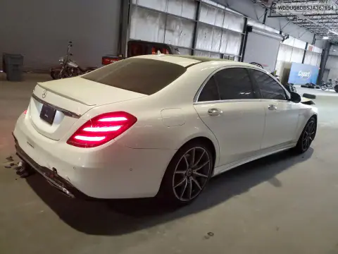 2018 Mercedes-Benz S 560 VIN WDDUG8DB5JA367954 фото 3