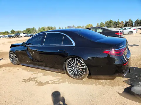 2022 Mercedes-Benz S 580 4Matic VIN W1K6G7GB1NA098419 фото 2