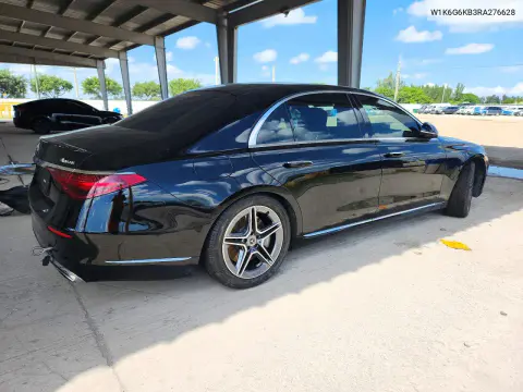 2024 Mercedes-Benz S S580E 4Matic VIN W1K6G6KB3RA276628 фото 3
