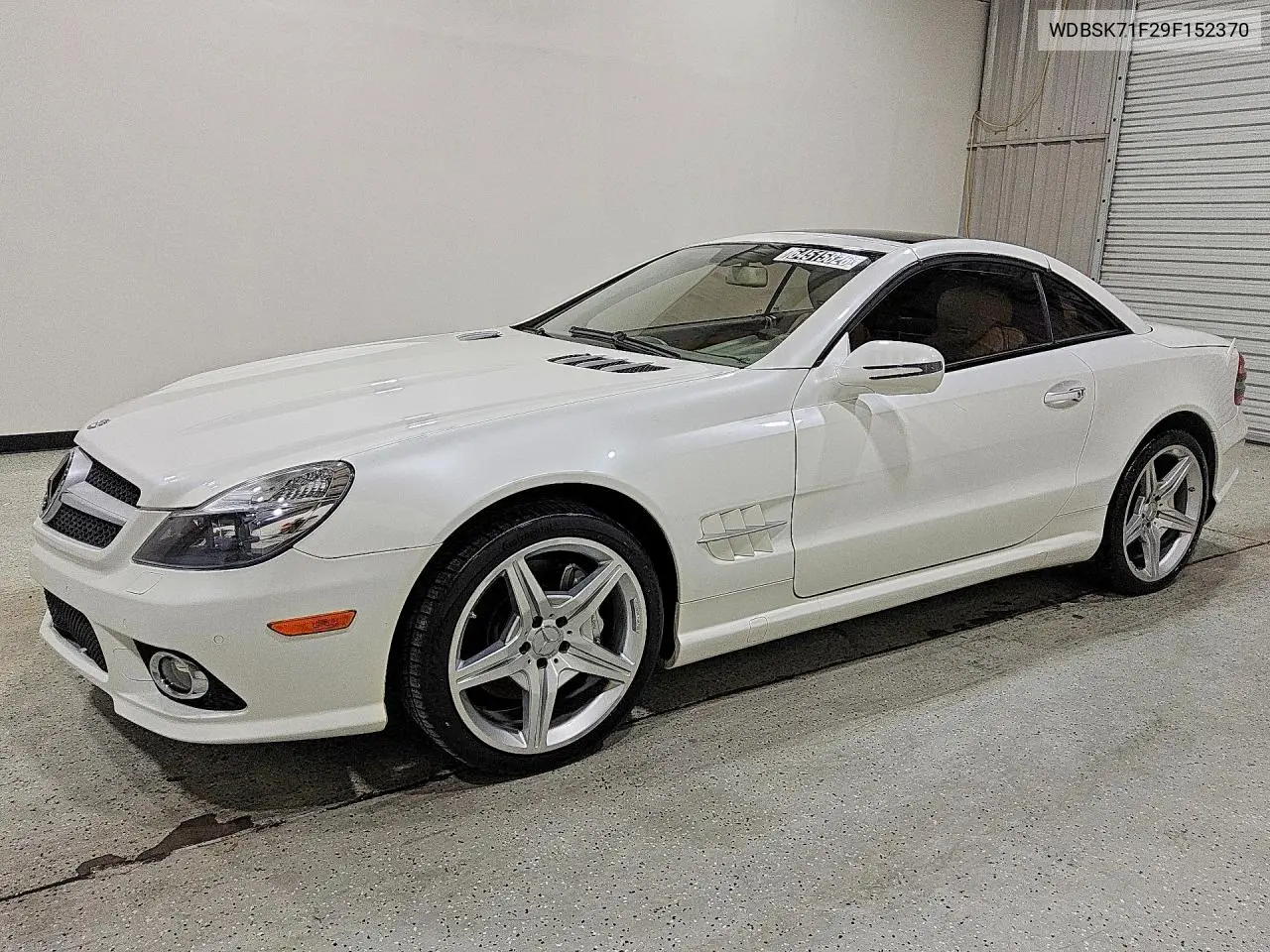 WDBSK71F29F152370 Mercedes SL-Klasse 2009 — повреждение Подтопление, фото до ремонта