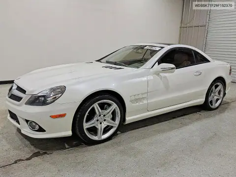 WDBSK71F29F152370 — 2009 Mercedes SL-Klasse, Подтопление, фото до ремонта
