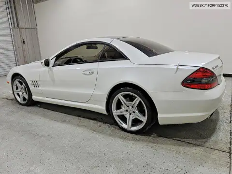 WDBSK71F29F152370 — 2009 Mercedes SL-Klasse, фото 2 с аукциона Copart 15.10.2026, Подтопление