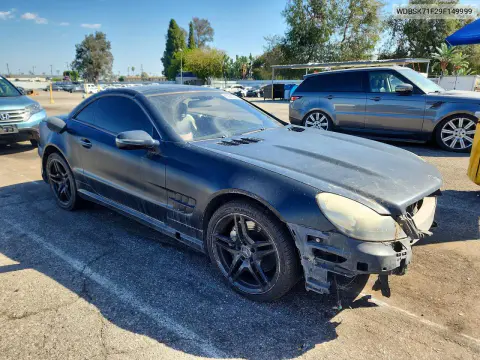 2009 Mercedes-Benz Sl 550 VIN WDBSK71F29F149999 фото 4
