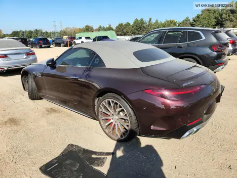 2025 Mercedes-Benz Sl 55 Amg VIN W1KVK8AB5SF022886 фото 2