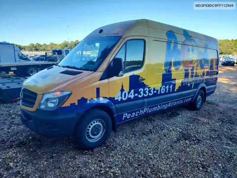 2015 Mercedes-Benz Sprinter 2500 VIN WD3PE8DC9FP112969 фото 1