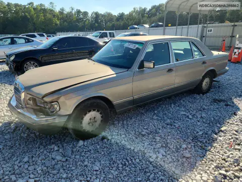 1987 Mercedes-Benz 420 Sel VIN WDBCA35D6HA288862 фото 1