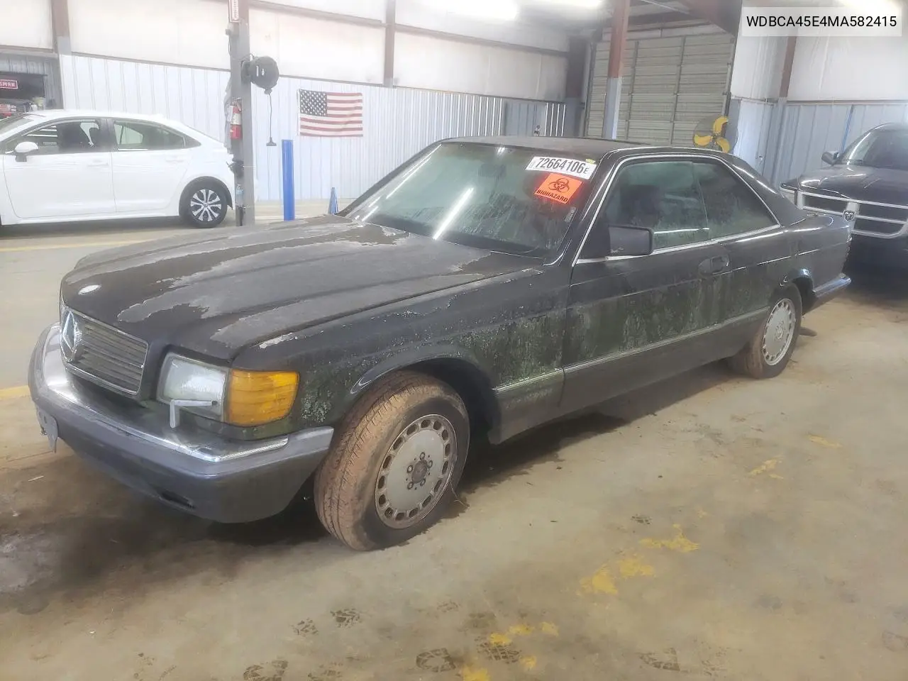 1991 Mercedes-Benz 560 Sec VIN WDBCA45E4MA582415 фото 1