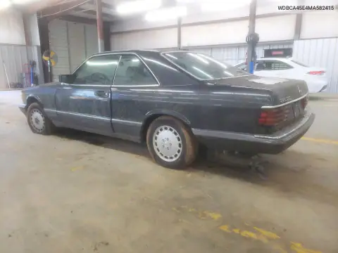 1991 Mercedes-Benz 560 Sec VIN WDBCA45E4MA582415 фото 2