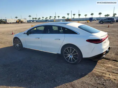 2022 Mercedes-Benz Eqs Sedan 580 4Matic VIN W1KCG4EB2NA006268 фото 2