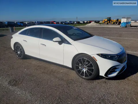 2022 Mercedes-Benz Eqs Sedan 580 4Matic VIN W1KCG4EB2NA006268 фото 4