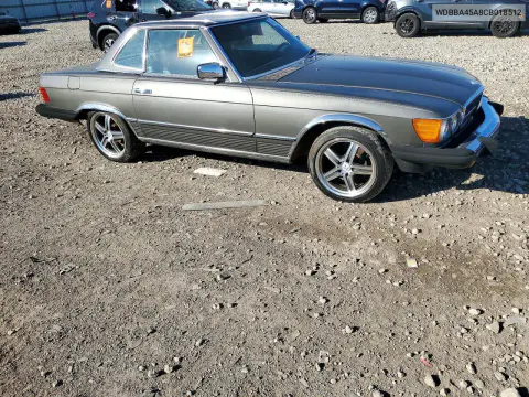 1982 Mercedes-Benz 380 Sl VIN WDBBA45A8CB018512 фото 4