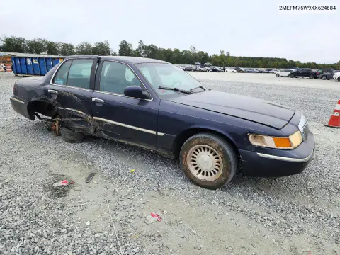 1999 Mercury Grand Marquis Ls VIN 2MEFM75W9XX624684 фото 4