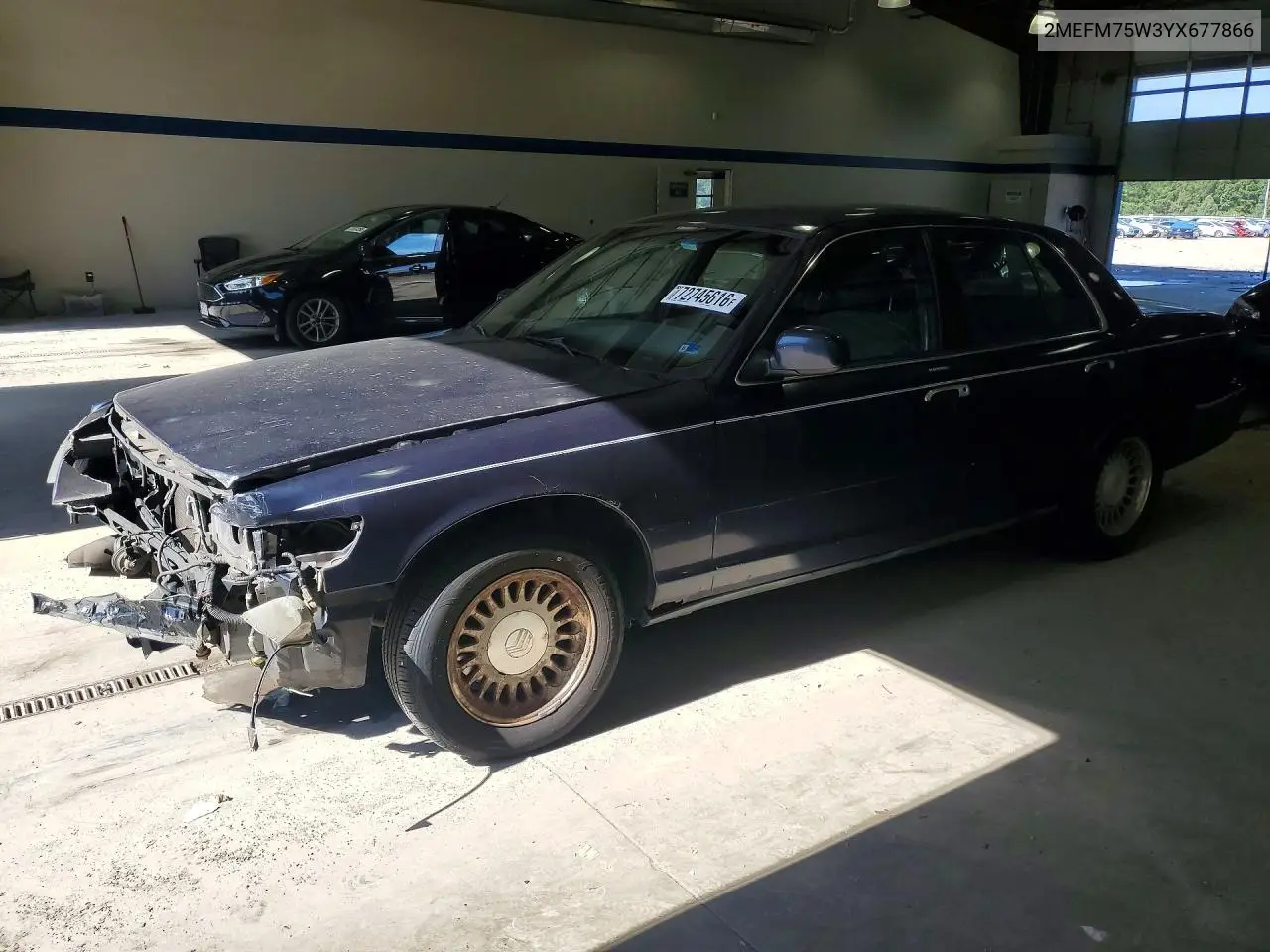 2000 Mercury Grand Marquis Ls VIN 2MEFM75W3YX677866 фото 1
