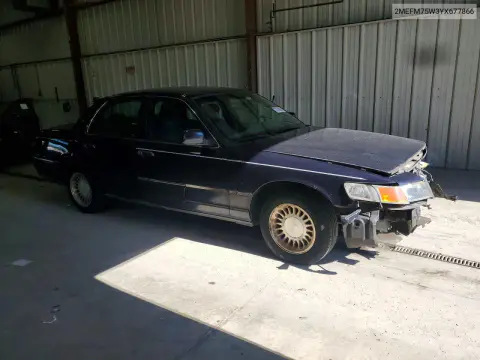 2000 Mercury Grand Marquis Ls VIN 2MEFM75W3YX677866 фото 4
