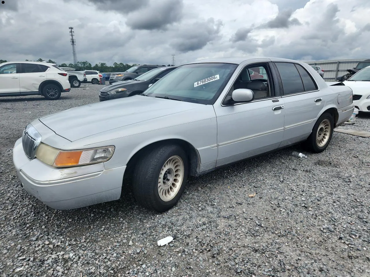 2001 Mercury Grand Marquis Ls VIN 2MEFM75W91X672306 фото 1
