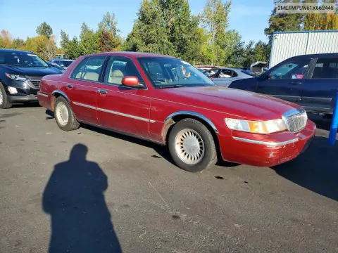 2001 Mercury Grand Marquis Ls VIN 2MEFM75W61X662445 фото 4